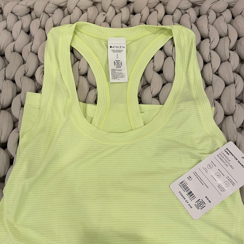 Athleta NWT Momentum Seamless Tank